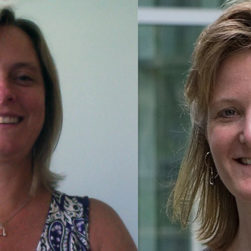 Headshot photos of Dr. Meg Nolan and Dr. Peggy Hickman.